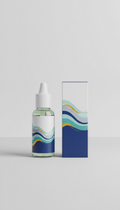 Pet ear care bottle and branded packaging